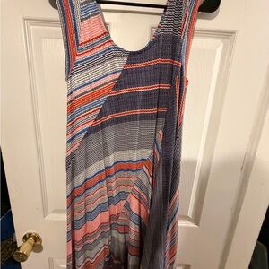 Weston Wear Multicolor Striped Maxi Dress